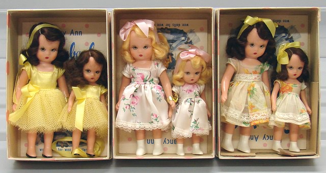 Appraisal: Lot HP Sets of MIB pairs of dolls Big Sister