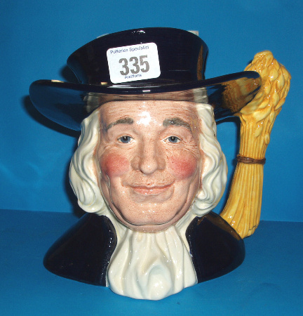 Appraisal: Large Size Character Jug Mr Quaker D Limited Edition with