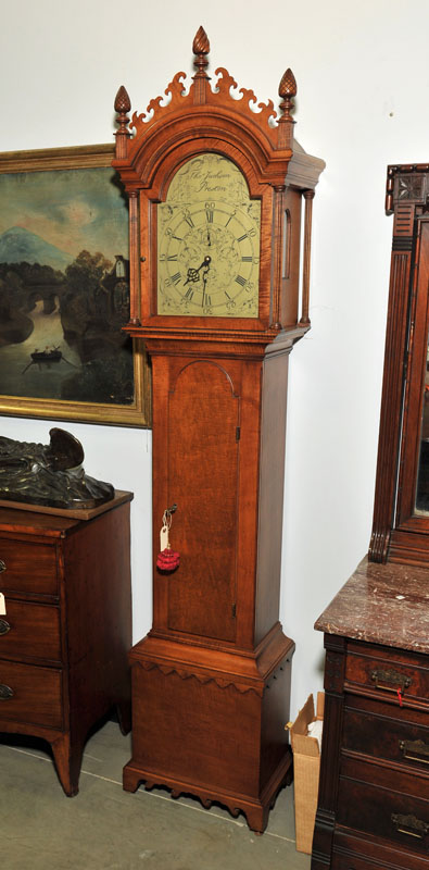 Appraisal: REPRODUCTION TALL CASE CLOCK Centenary Furniture's Henry Ford Collection Maple