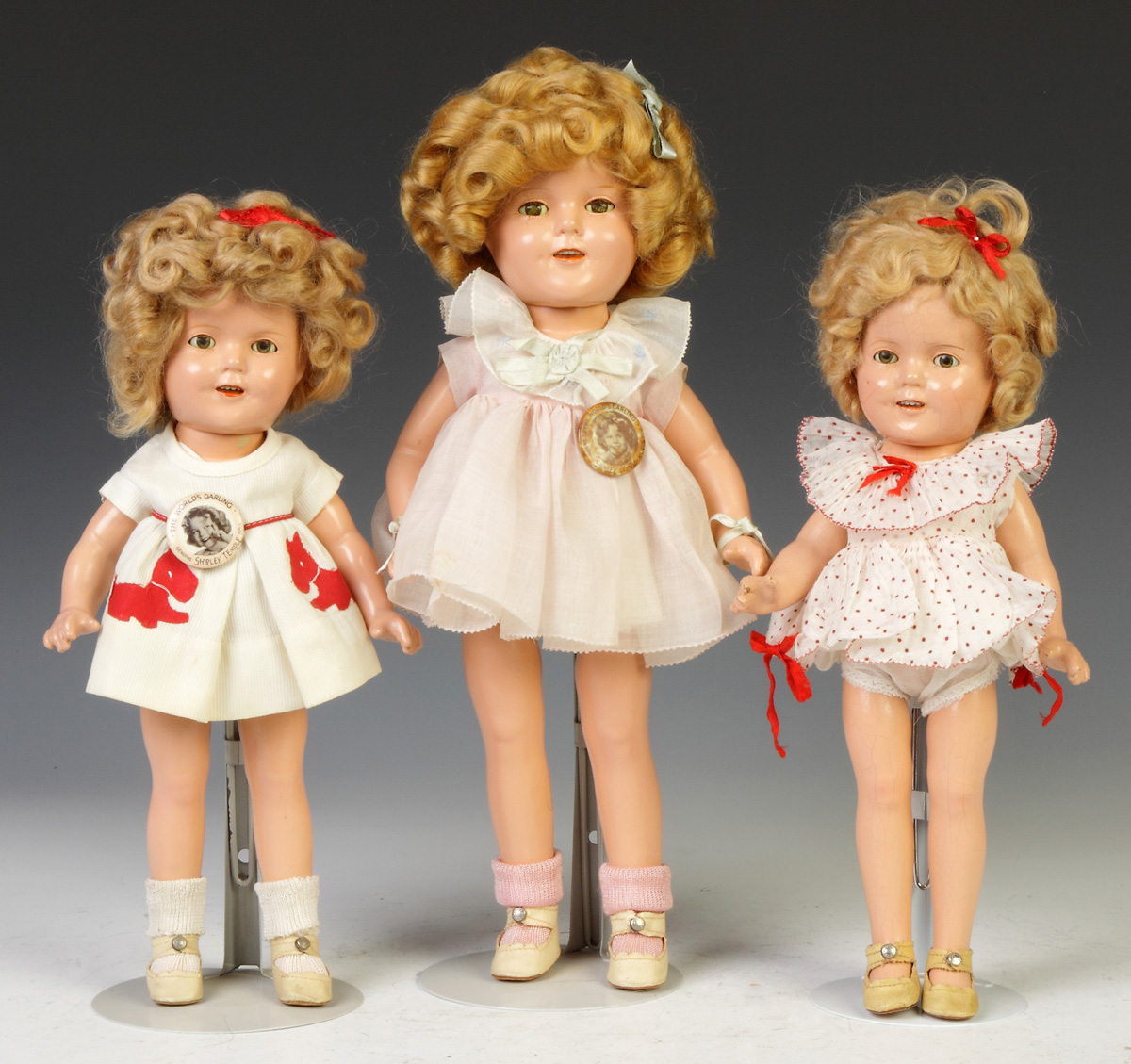 Appraisal: Two Vintage Shirley Temple Dolls Composition