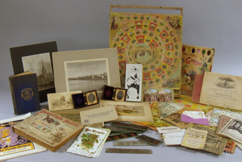 Appraisal: Lot of Miscellaneous th and th Century Ephemera and Collectibles