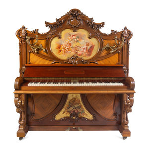 Appraisal: A Louis XV Style Gilt Bronze Mounted Carved Walnut Kingwood