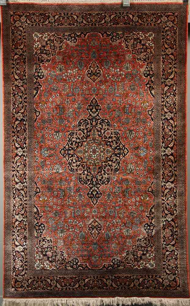 Appraisal: SILK RUG - ' x ' '' - th c