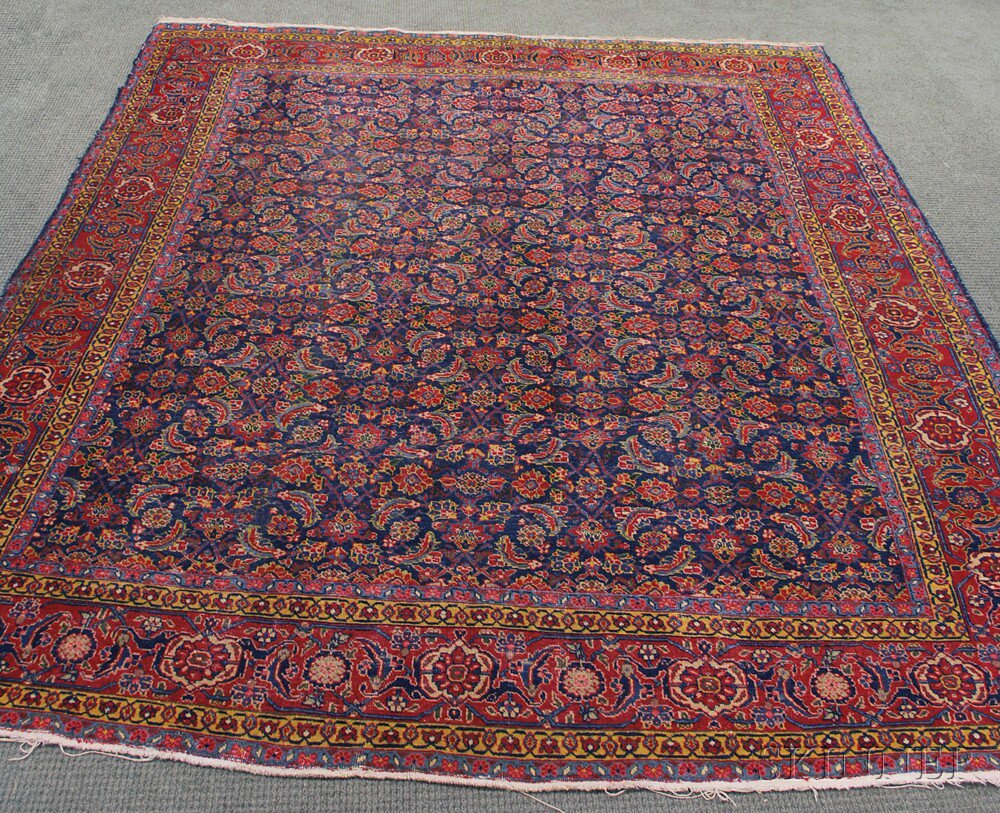 Appraisal: Tabriz Carpet Northwest Persia early th century even wear to