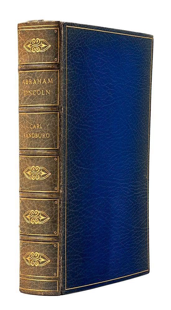 Appraisal: SANDBURG Carl - Abraham Lincoln The Prairie Years and The