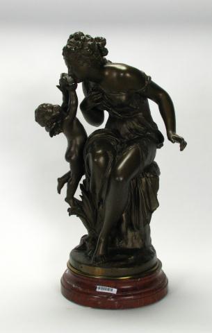 Appraisal: After Mathurin Moreau FR ''Galathee'' The Beautiful Galatea a bronzed