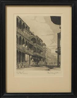 Appraisal: Morris Henry Hobbs - New Orleans St Peter St Old