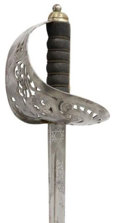 Appraisal: British pattern infantry officer's sword c - no maker's mark