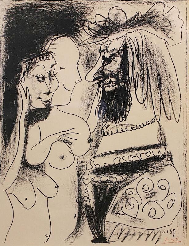 Appraisal: Pablo Picasso Le Vieux Roi Pablo Picasso Le Vieux Roi