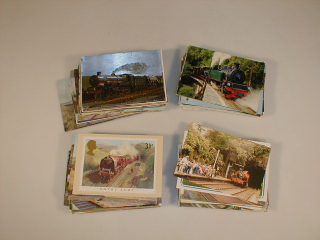 Appraisal: A collection of postcards and railway interest approximately