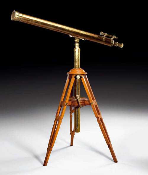 Appraisal: TELESCOPE Louis XVI signed MONS CHEVALLIER L'ING QUESLIN RUE DE