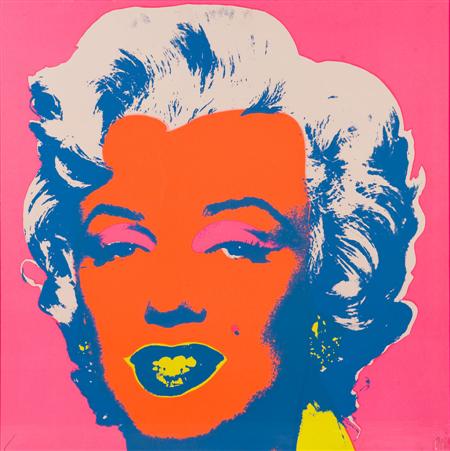 Appraisal: AFTER ANDY WARHOL AMERICAN - MARILYN MONROE Screen-print published by