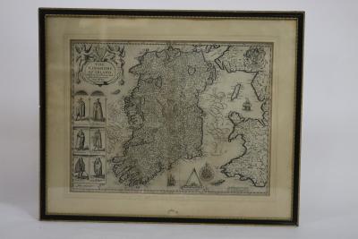 Appraisal: After John Speed Map of Irland Ireland published William Humble