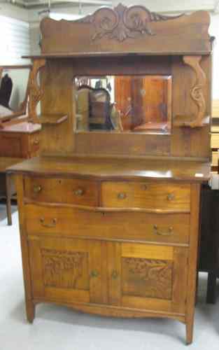 Appraisal: LATE VICTORIAN ASHWOOD SIDEBOARD American late th century having a