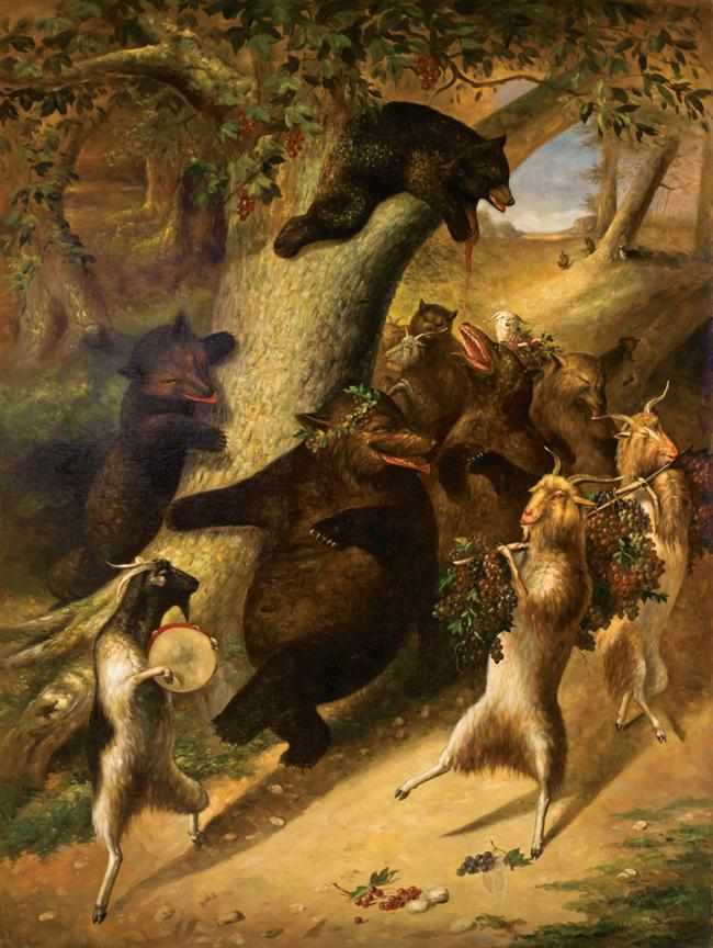 Appraisal: WILLIAM HOLBROOK BEARD after American - ''The March of Silenus''