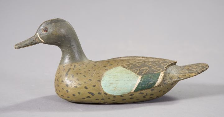 Appraisal: Good Decoy of a Blue Wing Teal Drake by Robert