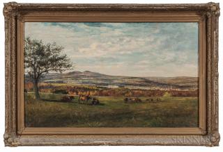 Appraisal: Frank Henry Shapleigh - View from Lewis Nute Farm Milton