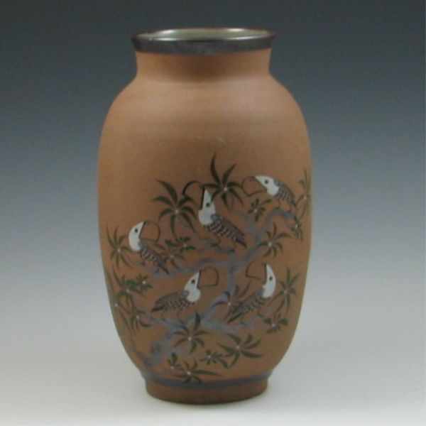 Appraisal: Perez Mexican Vase marked with hand scripted Perez Tonala Jal