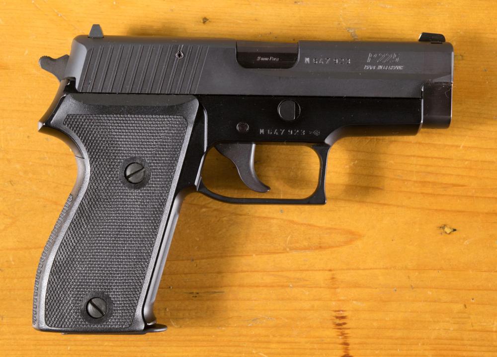 Appraisal: SIG SAUER MODEL P DOUBLE ACTION SEMI AUTOMATIC PISTOL mm