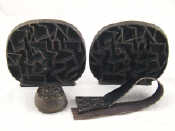 Appraisal: Yehiel Hadany Israel A pair of cast iron book ends