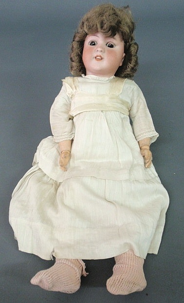 Appraisal: Simon Halbig bisque head doll h