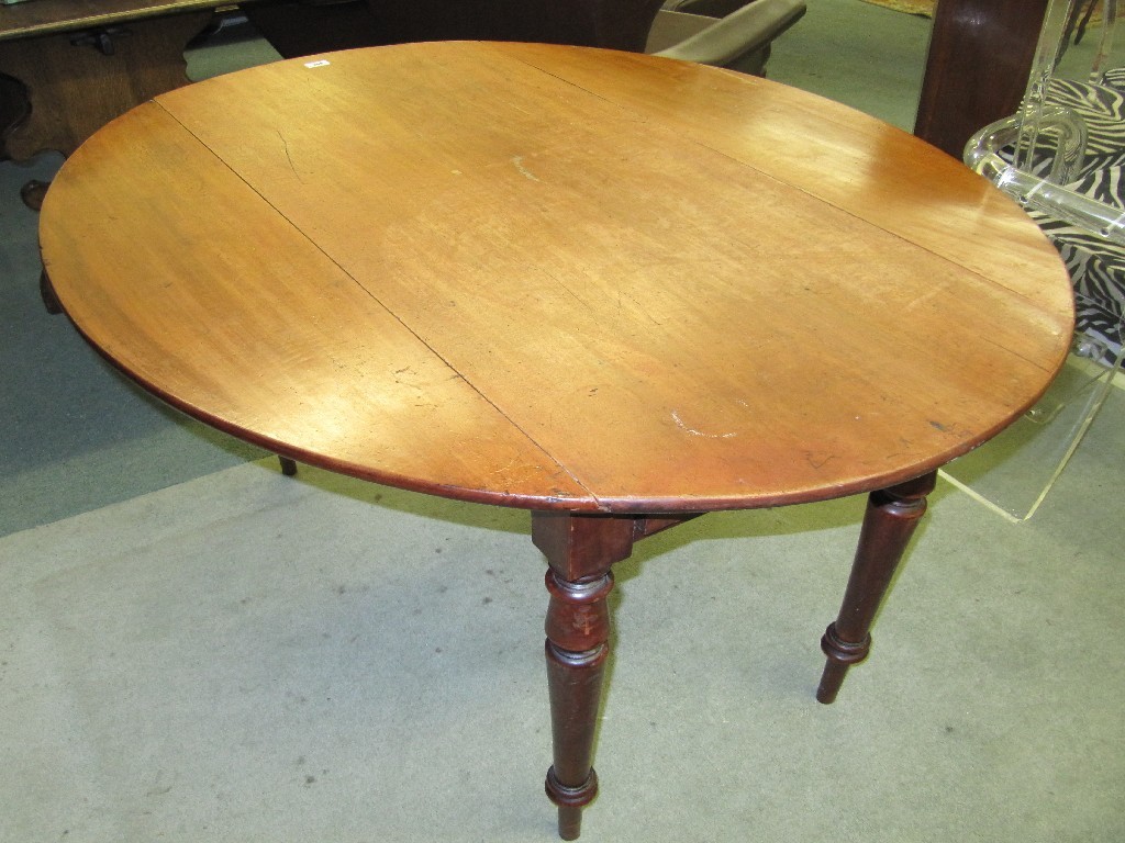 Appraisal: Victorian mahogany pembroke style table