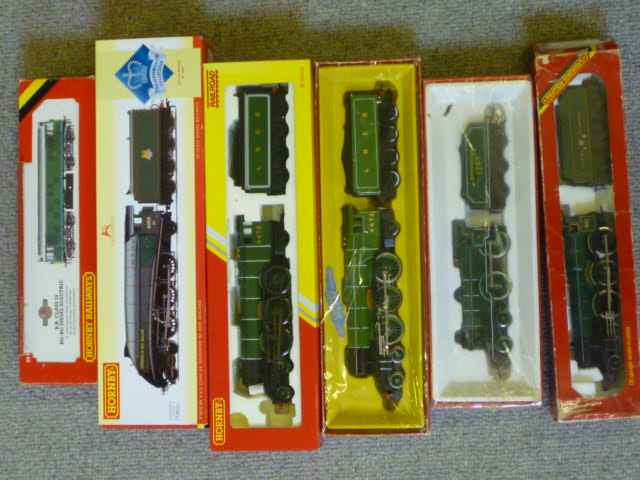 Appraisal: Six Hornby locomotives comprising A Dominion of Canada two Flying