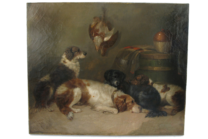 Appraisal: ATTRIBUTED TO SIR EDWIN HENRY LANDSEER RA - Oil on