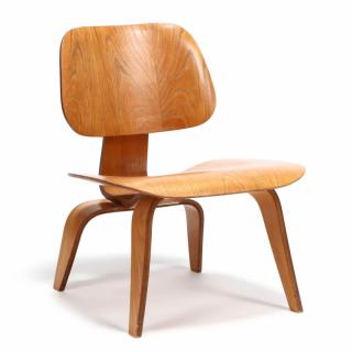 Appraisal: Charles Eames LCW Chair calico ash molded plywood - -