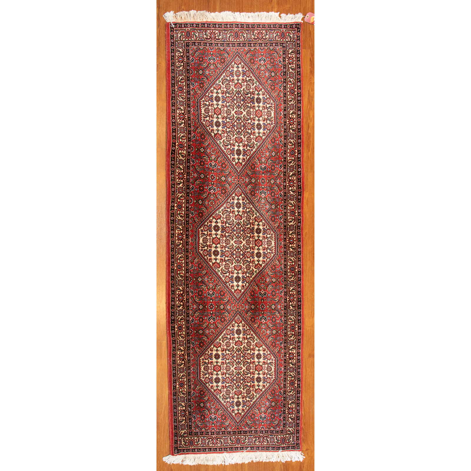 Appraisal: BIJAR RUNNER PERSIA X Fourth quarter- th century hand-knotted wool