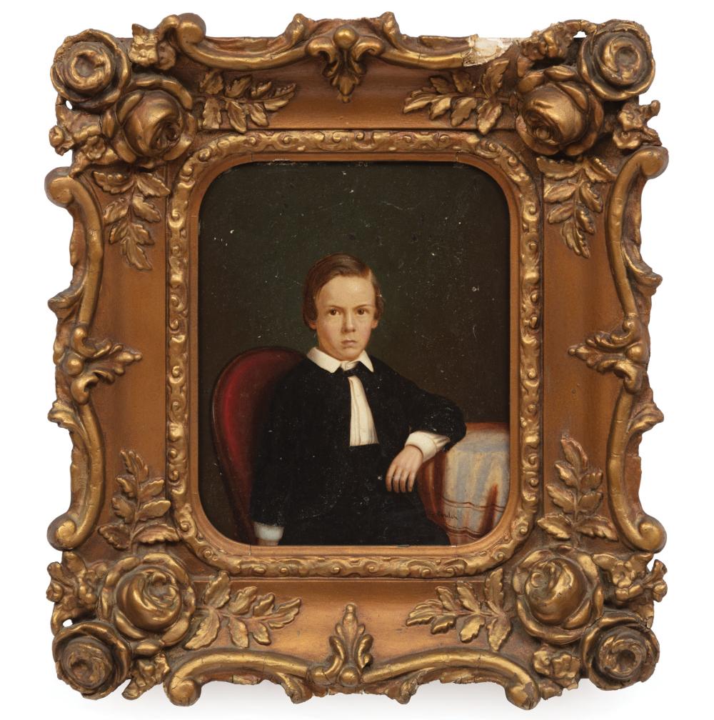 Appraisal: George David Coulon French New Orleans - Portrait of a