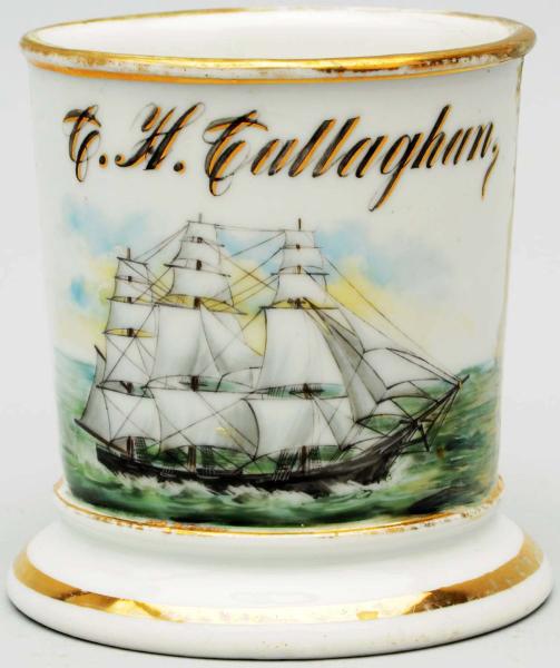 Appraisal: Has C H Cullaghan in gold gilt With a complete