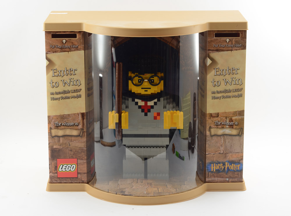 Appraisal: HARRY POTTER LEGO STORE DISPLAY ''Enter to Win'' store display