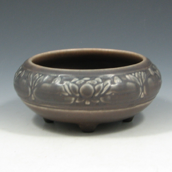 Appraisal: Rookwood Footed Arts Crafts Bowl - Mint Rookwood footed bowl