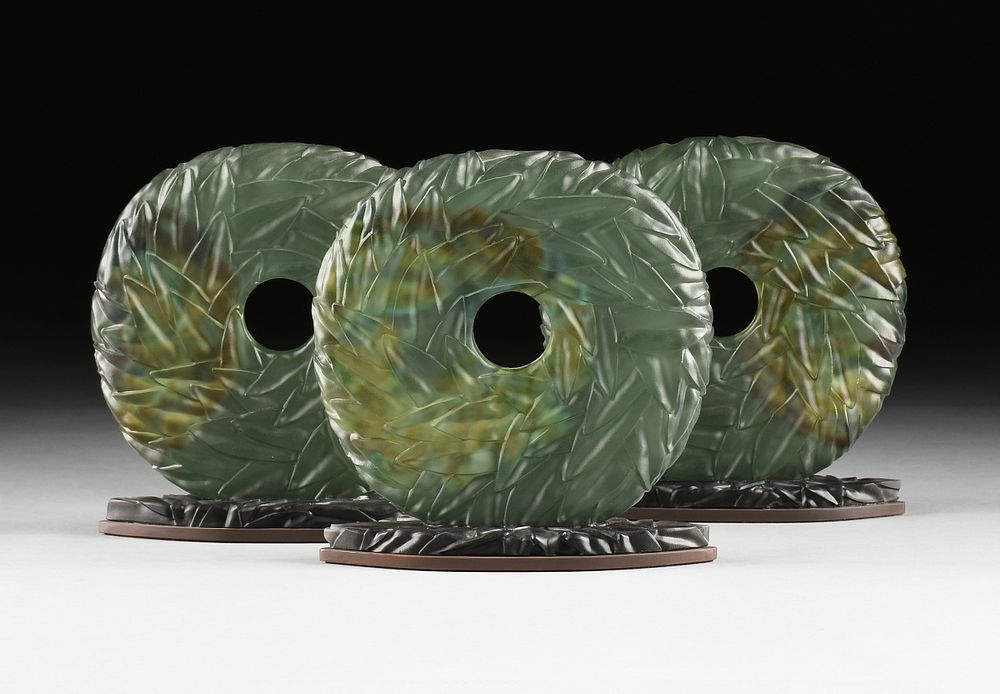 Appraisal: JUDITH LA SCOLA American b A GROUP OF THREE SCULPTURES