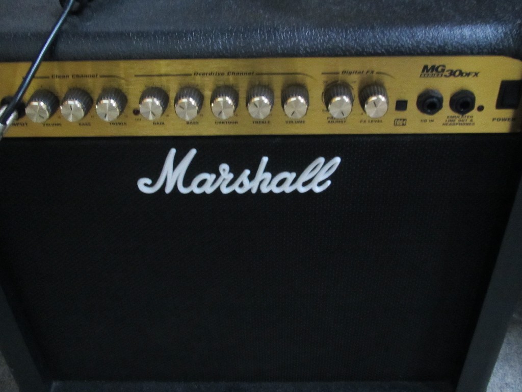 Appraisal: Marshall M G DFX amplifier