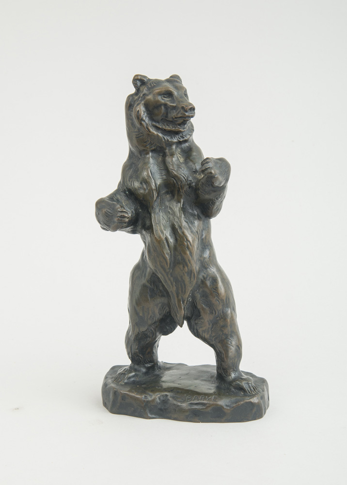 Appraisal: AFTER ANTOINE LOUIS BARYE - BEAR ON HIND LEGS Bronze