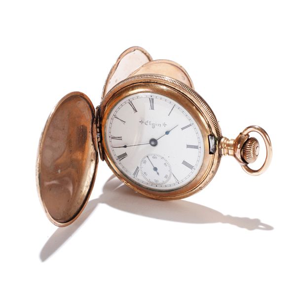 Appraisal: Elgin Jewels Pocket Watch Circa with K Gold Illinois Case