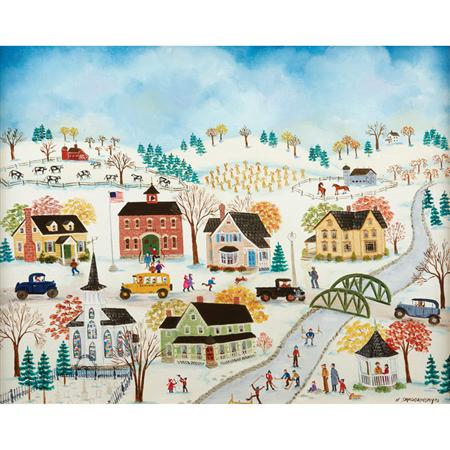 Appraisal: Helen Fabi Smagorinsky Winter Day Estimate nbsp nbsp nbsp -