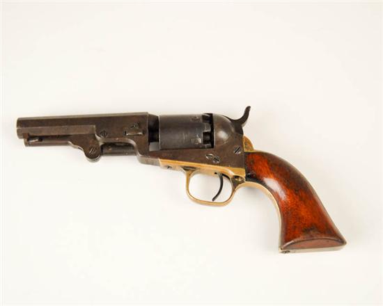 Appraisal: A th C Colt Model Pocket Revolver Patent having a