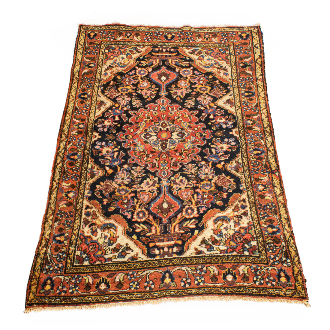 Appraisal: A PERSIAN HAMADAN CARPET A Persian Hamadan carpet ' x