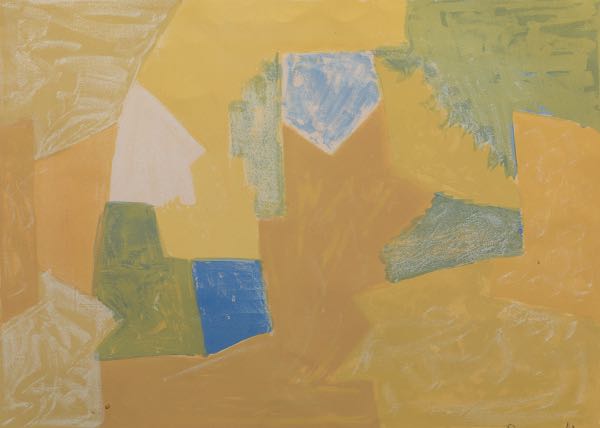 Appraisal: SERGE POLIAKOFF FRENCH RUSSIAN - x sheet size Composition III