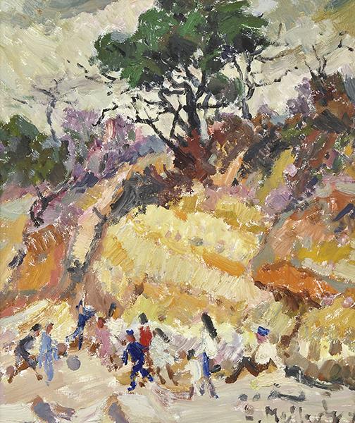 Appraisal: LUDMILLA MEILERTS - Torquay oil on board signed and dated