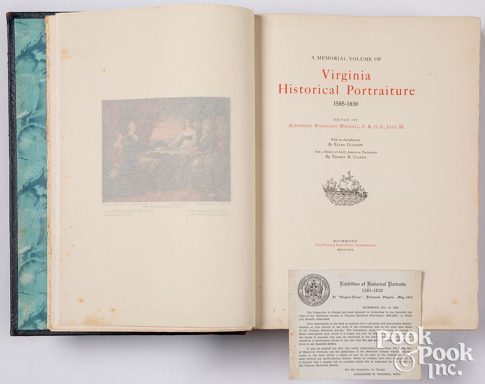 Appraisal: A Memorial Vol of Virginia Historical Portraiture A Memorial Volume