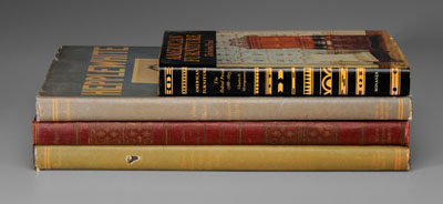 Appraisal: Four Books on Furniture Related th century three reprints of