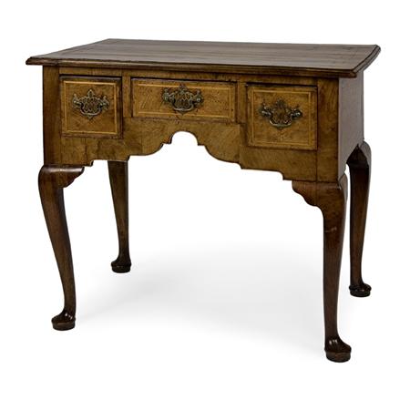 Appraisal: George II Walnut Dressing Table Estimate -