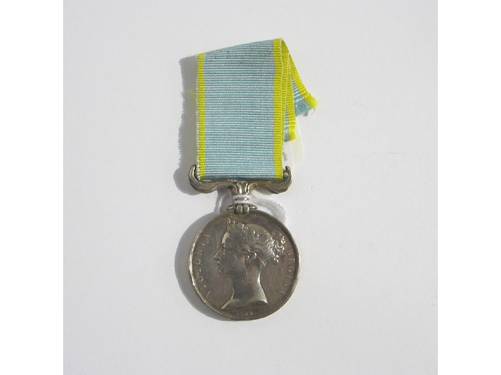 Appraisal: A Crimea medal to J Armstrong R A