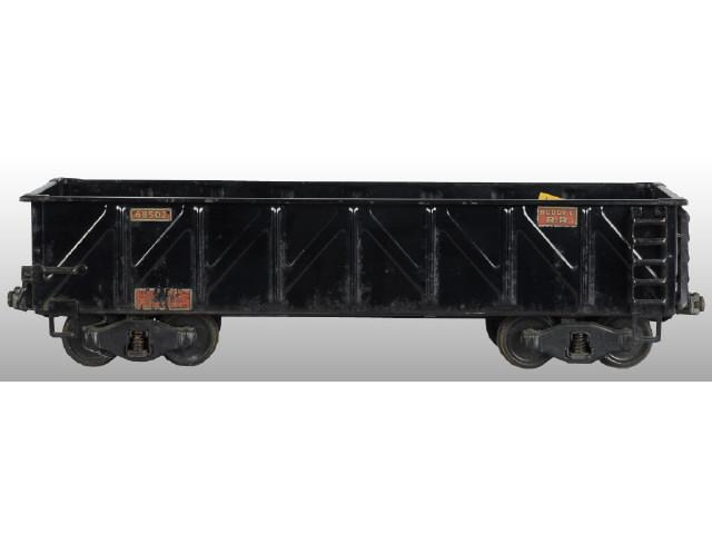 Appraisal: Pressed Steel Buddy L Outdoor Railroad Coal Car Description Circa