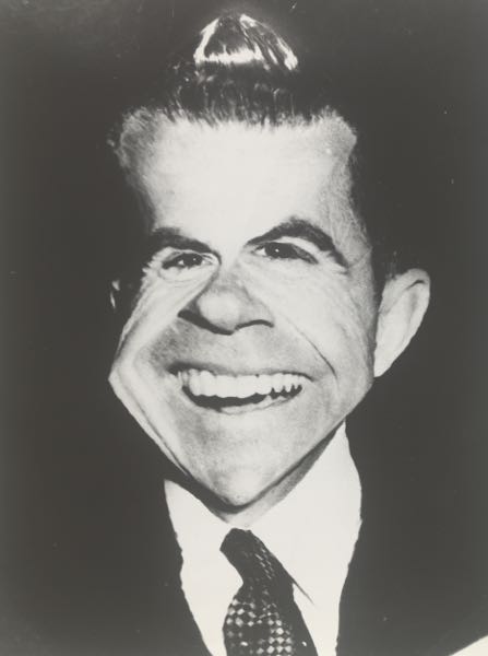 Appraisal: WEEGEE ARTHUR FELLIG AMERICAN - x Richard Nixon Distortion Silver