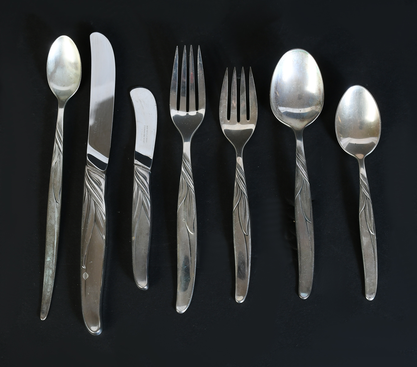 Appraisal: PC TOWLE ''SOUTHWIND'' STERLING SILVER FLATWARE Approx Troy ounces Comprising